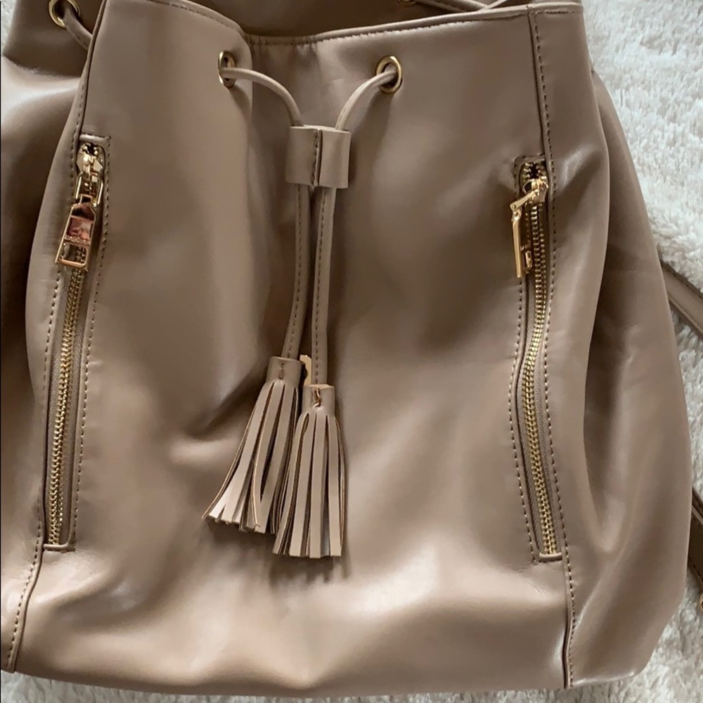 Bebe Mini Beige Backpack - Picture 4 of 7